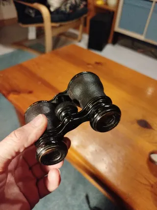 Prismáticos de teatro negros