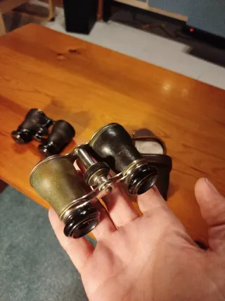 Prismáticos de teatro negros