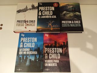 7 novelas de Preston & Child
