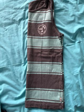 Camiseta sin mangas Vans rayas niño L/mujer S