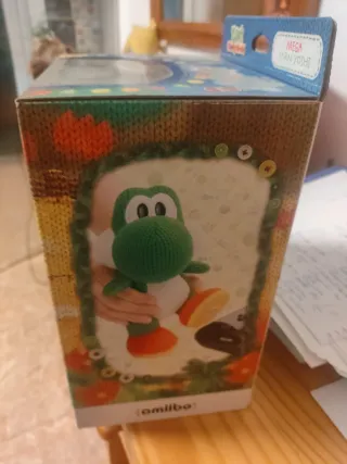 Amiibo Yoshi Mega Yarn Nintendo