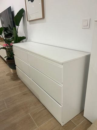 Cómoda Ikea Kullen Blanca