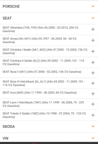 Sonda Lambda VAG Seat VW Skoda