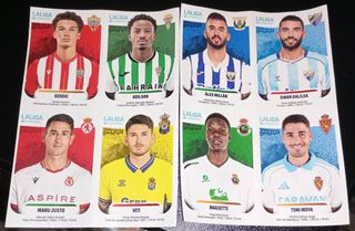 Cromos actualizacion Liga Hypermotion 25/26