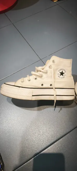 Converse Blancas Niña Talla 35