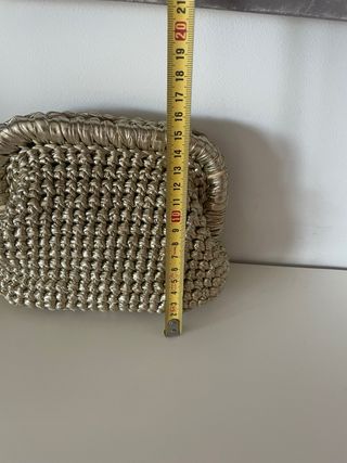 Cartera Clutch Dorada