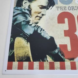 Targa Metallo Elvis Presley Always 30th