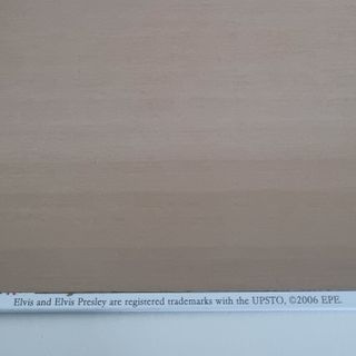 Targa Metallo Elvis Presley Always 30th