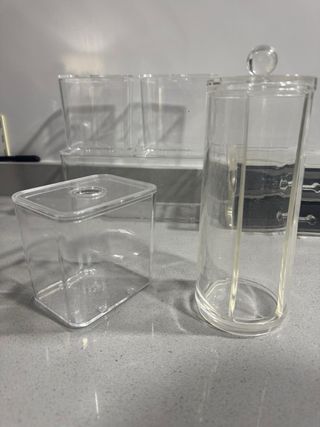 Organizador de maquillaje acrílico