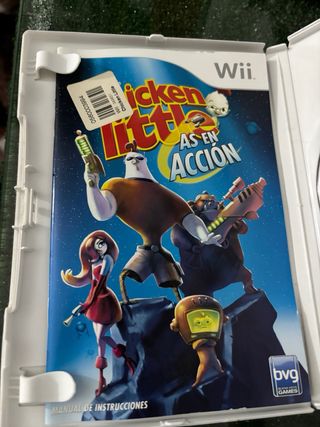 Juego Wii Chicken Little: As in Acción