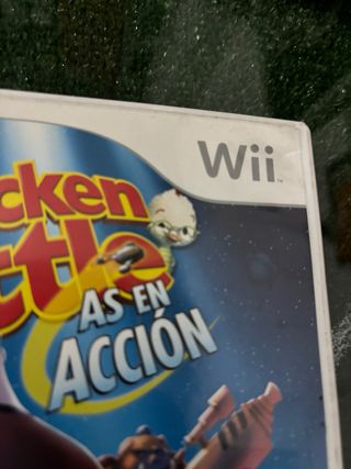 Juego Wii Chicken Little: As in Acción
