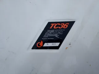 Tabla d surf blanca con complementos, 2"60 x 70 cm