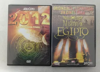DVD 2012 La Profecía Final y Misterios de Egipto