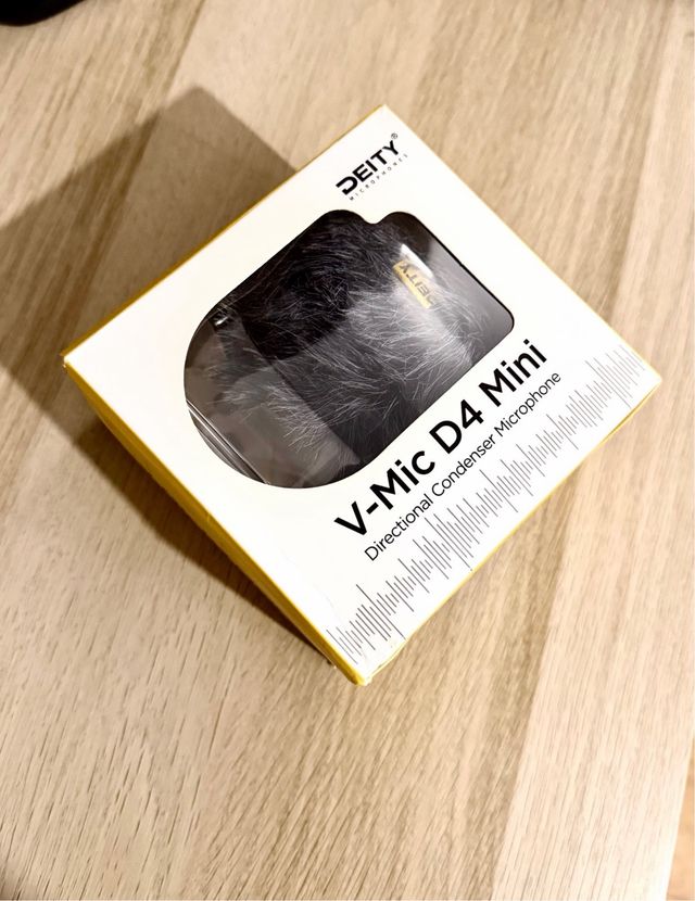 Micrófono Deity VMic D4 Mini  NUEVO sin uso