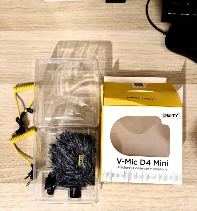 Micrófono Deity VMic D4 Mini  NUEVO sin uso