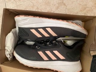 Zapatillas Adidas Duramo 9 Mujer Negro Rosa