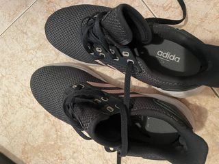 Zapatillas Adidas Duramo 9 Mujer Negro Rosa