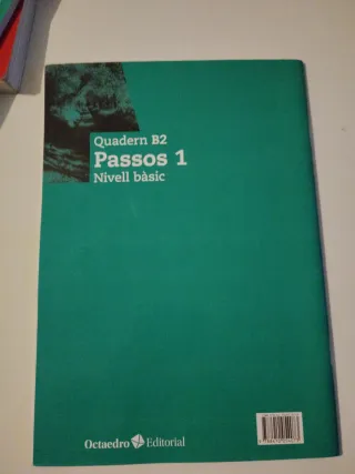 Passos 1. Quadern B 2: Curs de català per a no ...