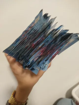 Lote 67 sobres cromos Astérix y Obélix Panini