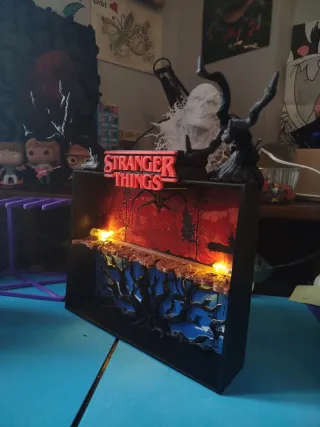 Espositore Kinder Joy Stranger Things Sottosopra