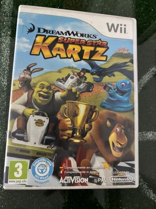 Wii Dreamworks Super Star Kartz