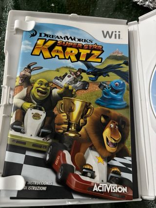 Wii Dreamworks Super Star Kartz