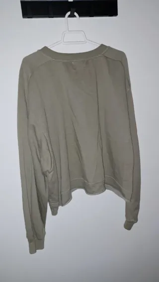 Sudadera Pull&Bear verde oliva