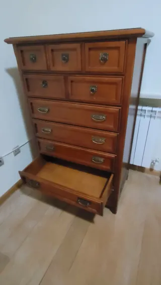 Habitación Matrimonio Madera Maciza.