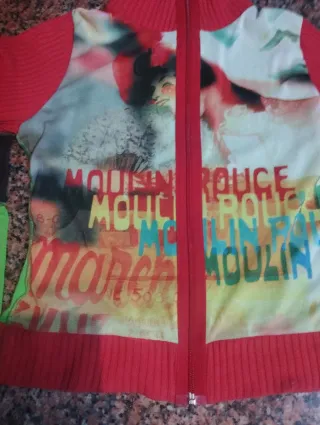 Chaqueta cremallera Moulin Rouge