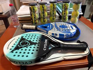 CHOLLO 2 Palas de Pádel + Macuto Munich + pelotas