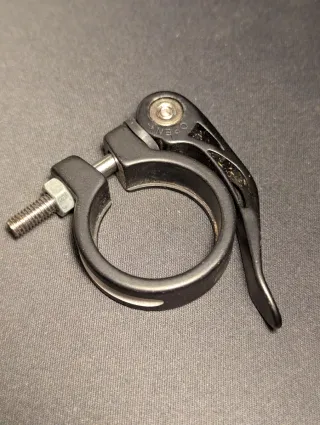 Morsetto reggisella bici nero