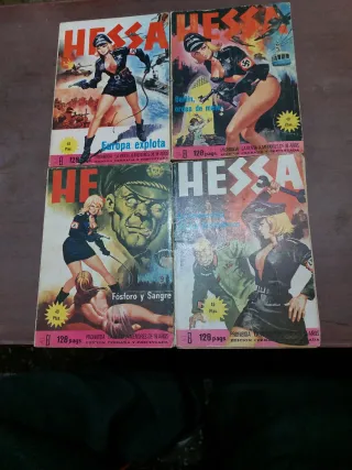 Lote 27 comics HESSA (1970s)