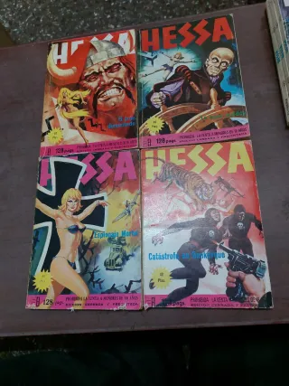 Lote 27 comics HESSA (1970s)