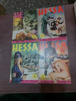 Lote 27 comics HESSA (1970s)