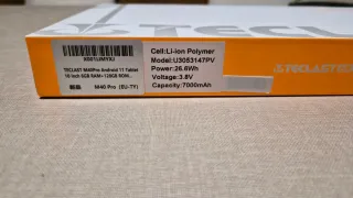 Tablet TECLAST M40 Pro 10.1 6GB/128GB Gris