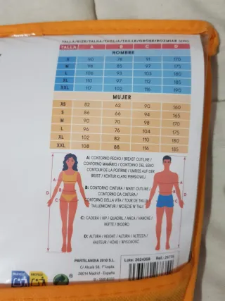 Disfraz Lobo Gris Partilandia Talla M