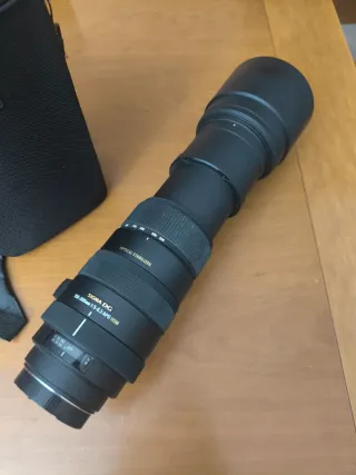 Objetivo Sigma 150-500mmf/5-6.3 APO HSM para Canon