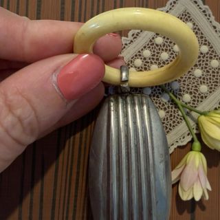 Antico sonaglio bimbo Art Déco