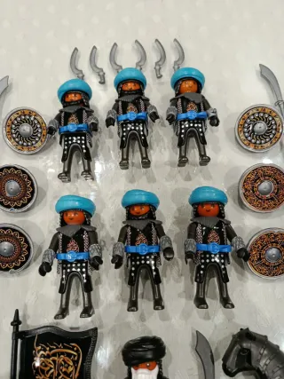 Playmobil árabes sarracenos