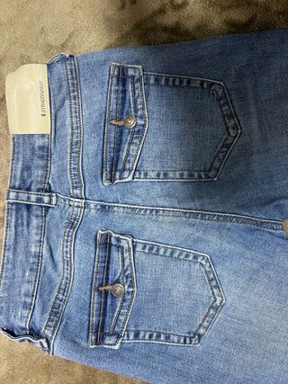 Pantalón Stradivarius Azul Talla 34