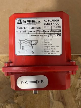 Actuador Eléctrico Proinval