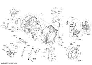 Despiece Lavadora Balay 3TS986XP 8kg