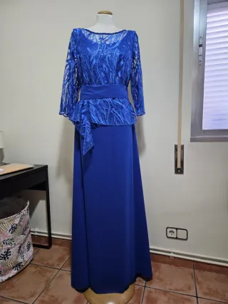 Vestido fiesta/ceremonia azul