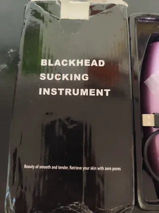 Aspiratore Punti Neri Viso con Testine