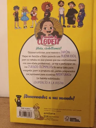 Superlío en Japón (El mundo de Clodett 5)