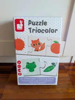 Puzzle Janod Triocolor