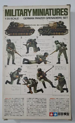 Lote 4 kits Tamiya soldados 2GM Alemania y EUA