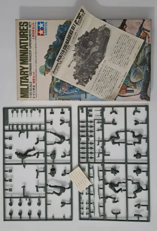 Lote 4 kits Tamiya soldados 2GM Alemania y EUA