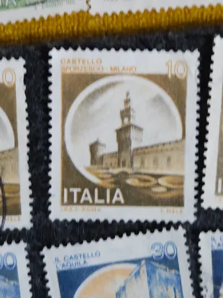 Lote de 420 sellos Italia