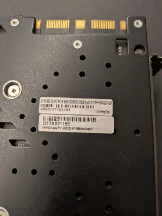 KFA2 GeForce GTX 1080 EXOC 8GB GDDR5X